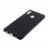 For Samsung A10S A20S Cellphone Cover Soft TPU Phone Case Simple Profile Full Body Protection Anti scratch Shell Bright black
