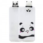 For Samsung A10S A20S Color Painting 3D Cartoon Animal Full Protective Soft TPU Mobile Phone Case white