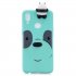 For Samsung A10S A20S Color Painting 3D Cartoon Animal Full Protective Soft TPU Mobile Phone Case Light blue