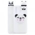 For Samsung A10S A20S Color Painting Pattern Drop Protection Soft TPU Mobile Phone Case Back Cover Bracket Striped bear