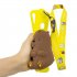 For Samsung A10S A20S TPU Full Protective Cartoon Mobile Phone Cover with Coin Purse Hanging Lanyard 1 yellow brown bear