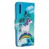 For Samsung A10S A20S Smartphone Case PU Leather Phone Shell Lovely Cartoon Pattern Card Slots Overall Protection Rainbow horse