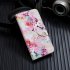 For Samsung A10S A20S Smartphone Case PU Leather Phone Shell Lovely Cartoon Pattern Card Slots Overall Protection Watercolor flower