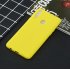 For Samsung A10S A20S Shockproof TPU Back Cover Soft Candy Color Frosted Surface Mobile Phone Case yellow