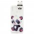 For Samsung A11 Soft TPU Back Cover 3D Cartoon Painting Mobile Phone Case Shell A panda
