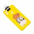 For Samsung A11 TPU Back Cover 3D Cartoon Painting Soft Mobile Phone Case Shell Striped bear