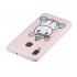 For Samsung A30 A20 TPU Full Cover Cartoon Pattern Solid Color Protective Phone Case with Adjustable Bracket 6 