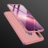 For Samsung A30 Ultra Slim PC Back Cover Non slip Shockproof 360 Degree Full Protective Case Rose gold