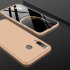 For Samsung A30 Ultra Slim PC Back Cover Non slip Shockproof 360 Degree Full Protective Case gold