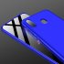 For Samsung A30 Ultra Slim PC Back Cover Non slip Shockproof 360 Degree Full Protective Case blue