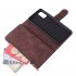 For Samsung A41 Mobile Phone Case Wallet Design Zipper Closure Overall Protection Cellphone Cover  1 black