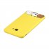 For Samsung A5 2017 Cartoon Lovely Coloured Painted Soft TPU Back Cover Non slip Shockproof Full Protective Case with Lanyard yellow