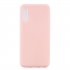 For Samsung A50 Lovely Candy Color Matte TPU Anti scratch Non slip Protective Cover Back Case Light pink