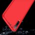 For Samsung A50 Ultra Slim PC Back Cover Non slip Shockproof 360 Degree Full Protective Case red