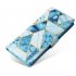 For Samsung A51 5g Mobile Phone Cover Marble Pattern Splicing Flip Phone Leather Case blue