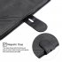 For Samsung A51 A71 M30S Case Soft Leather Cover with Denim Texture Precise Cutouts Wallet Design Buckle Closure Smartphone Shell  black