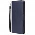 For Samsung A51 Phone Case PU Leather Shell All round Protection Precise Cutout Wallet Design Cellphone Cover  Blue