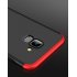 For Samsung A6 2018 360 Degree Protective Case Ultra Thin Hard Back Cover red