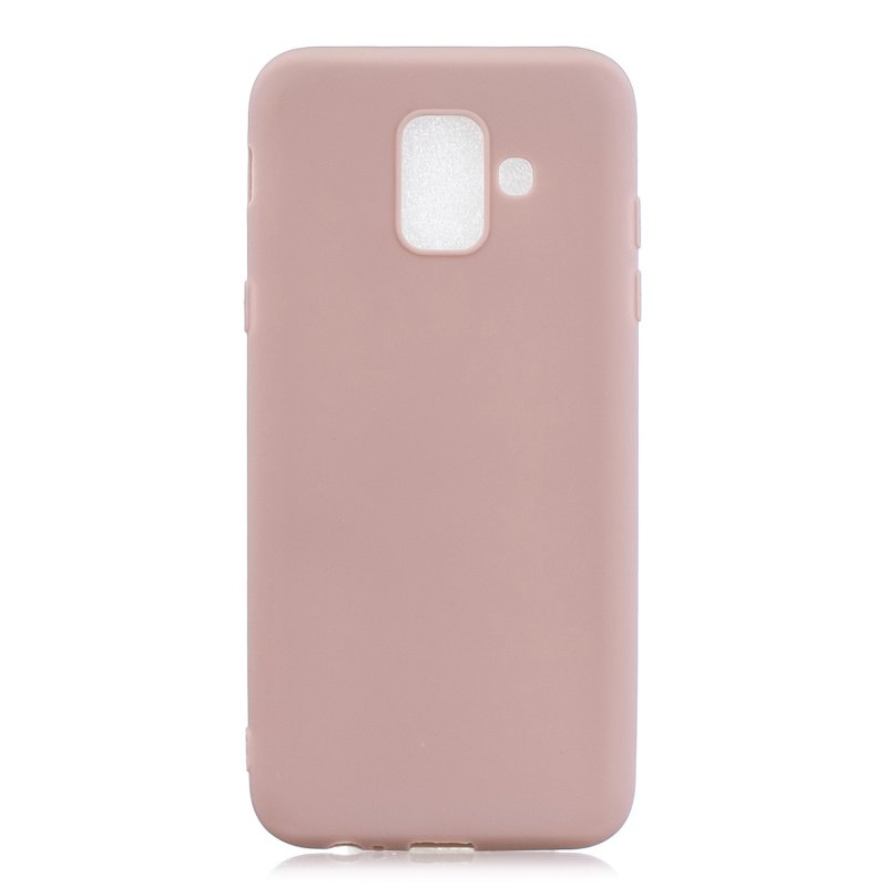 For Samsung A6 2018 Lovely Candy Color Matte TPU Anti-scratch Non-slip Protective Cover Back Case 11