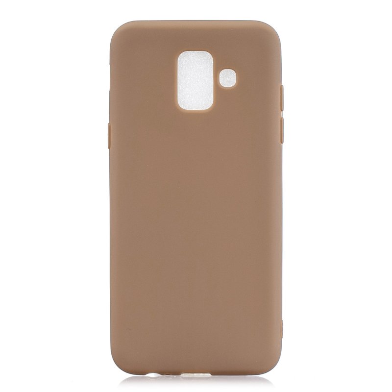 For Samsung A6 2018 Lovely Candy Color Matte TPU Anti-scratch Non-slip Protective Cover Back Case 9