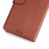 For Samsung A6 PLUS 2018 Flip type Leather Protective Phone Case with 3 Card Position Golden