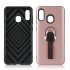 For Samsung A60 Fashion Unique Finger Ring Phone Case Luxury PC TPU Desktop Holder Shell