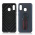 For Samsung A60 Fashion Unique Finger Ring Phone Case Luxury PC TPU Desktop Holder Shell
