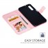 For Samsung A7 2018 3D Coloured Painted Leather Protective Phone Case with Button   Card Position   Lanyard Bicycle tower