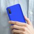For Samsung A70 Ultra Slim PC Back Cover Non slip Shockproof 360 Degree Full Protective Case blue