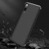 For Samsung A70 Ultra Slim PC Back Cover Non slip Shockproof 360 Degree Full Protective Case Silver black silver