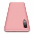 For Samsung A70 Ultra Slim PC Back Cover Non slip Shockproof 360 Degree Full Protective Case Rose gold