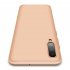 For Samsung A70 Ultra Slim PC Back Cover Non slip Shockproof 360 Degree Full Protective Case gold