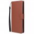 For Samsung A71 Phone Case PU Leather Shell All round Protection Precise Cutout Wallet Design Cellphone Cover  Gold