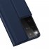 For Samsung Galaxy S21 s30ultra Shockproof Pu Non slip Anti Scratch Protective Phone  Case Cover Royal blue