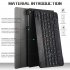 For Samsung Galaxy Tab A 10 1T510 T515 Split Colorful Backlit Bluetooth Keyboard Protective Case black Spanish version