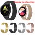 For Samsung Galaxy Watch Active 20mm Replacement Stainless Steel Watch Band Strap Colorful