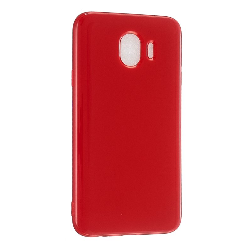 For Samsung J4 2018/J4 Plus/J4 Core/J4 Prime Protective Shell Classic Cellphone Cover Thickened Phone Case Red
