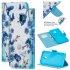 For Samsung J4 Plus J6 Plus Cartoon Phone Shell Delicate Smartphone Case PU Leather Overall Protective Wallet Design Magic butterfly