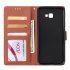 For Samsung J4 plus Flip type Leather Protective Phone Case with 3 Card Position Buckle Design Phone Cover  blue