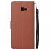 For Samsung J4 plus Flip type Leather Protective Phone Case with 3 Card Position Buckle Design Phone Cover  Rose gold