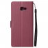 For Samsung J4 plus Flip type Leather Protective Phone Case with 3 Card Position Buckle Design Phone Cover  brown