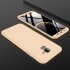 For Samsung J6 2018 on 6 Ultra Slim 360 Degree Non slip Shockproof Full Protective Case Gold