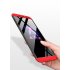 For Samsung J6 2018 on 6 Ultra Slim 360 Degree Non slip Shockproof Full Protective Case Red black red