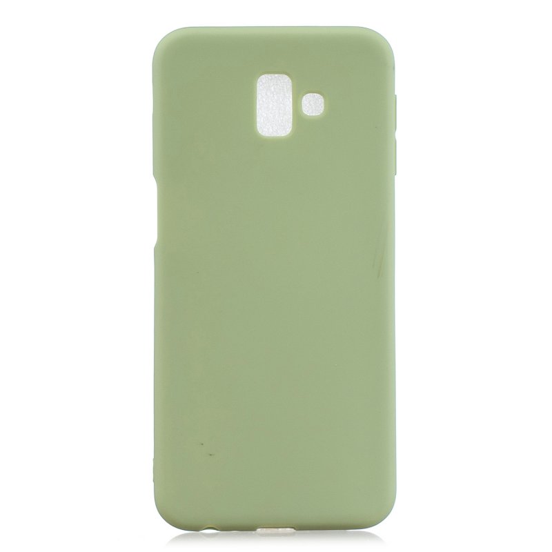 For Samsung J6 PLUS Lovely Candy Color Matte TPU Anti-scratch Non-slip Protective Cover Back Case 10