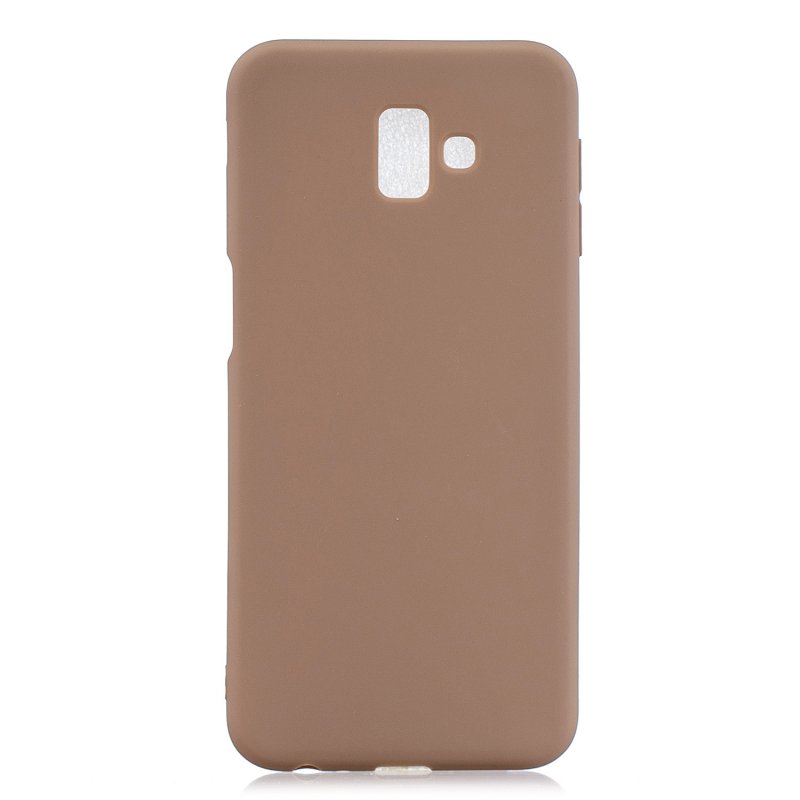 For Samsung J6 PLUS Lovely Candy Color Matte TPU Anti-scratch Non-slip Protective Cover Back Case 9