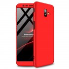 For Samsung J6 Plus  J6 Prime 3 in 1 360 Degree Non slip Shockproof Full Protective Case red Samsung J6 Plus  J6 Prime