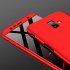 For Samsung J6 Plus  J6 Prime 3 in 1 360 Degree Non slip Shockproof Full Protective Case red Samsung J6 Plus  J6 Prime