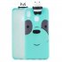 For Samsung M20 3D Cute Coloured Painted Animal TPU Anti scratch Non slip Protective Cover Back Case sapphire