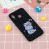 For Samsung M20 Cartoon Lovely Coloured Painted Soft TPU Back Cover Non slip Shockproof Full Protective Case with Lanyard