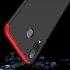 For Samsung M30 Ultra Slim PC Back Cover Non slip Shockproof 360 Degree Full Protective Case Red black red